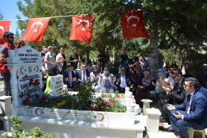 15 Temmuz şehidinin babası: Biz tarafsız olamayız, tarafımız devletimizin yanıdır(Galeri)