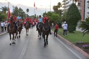 Antalya'da 15 Temmuz Demokrasi ve Milli Birlik Günü(Galeri)