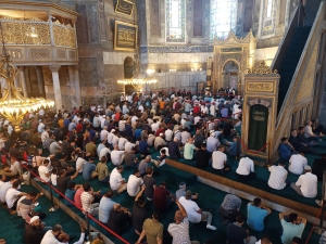 Ayasofya Camii'nde 251 şehit için hatim indirildi(Galeri)