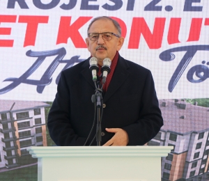 Bakan Özhaseki: ‘En riskli' diye adları zikredildiği halde hiç çalışma yapmayanlar var(Galeri)