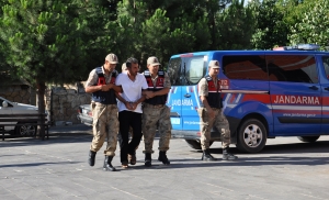 Birlikte yaşadığı kadın yaralayıp, İsmail'i öldüren şüpheli tutuklandı(Galeri)