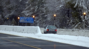 Bolu Dağı'nda kar yağışı durdu, ulaşım normale döndü(Galeri)