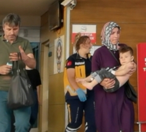 Çamaşır suyu içen 1,5 yaşındaki Yiğithan, hastanelik oldu(Galeri)