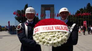 Çanakkale Şehitler Abidesi'nde 15 Temmuz anma töreni(Galeri)