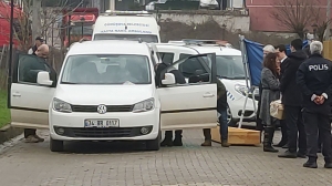 Cenaze için gelen husumetlisini takip edip öldüren şüpheli yakalandı(Galeri)