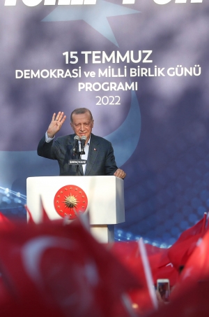 Cumhurbaşkanı Erdoğan: 6'lı masada şehitlerimizin esamesi okunuyor mu?  (1)(Galeri)