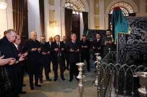 Cumhurbaşkanı Erdoğan Sultan ıı. Abdülhamid Han'ın türbesini ziyaret etti(Galeri)