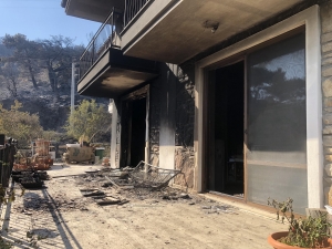 Datça'daki orman yangınında 2'nci gün; kontrol altına alındı (7)(Galeri)