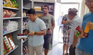 Engelliler için 'engelsiz bakkal' açıldı(Galeri)