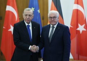 Erdoğan, Alman mevkidaşı Steinmeier ile bir araya geldi (2)(Galeri)