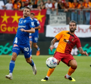 Galatasaray, Avusturya'daki üçüncü hazırlık maçından galip ayrıldı(Galeri)