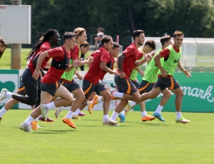 Galatasaray günü tek antrenmanla tamamladı(Galeri)