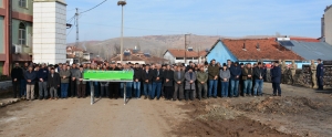 İki ailenin kavgasında ölen Salih, güvenlik önlemleri altında toprağa verildi(Galeri)