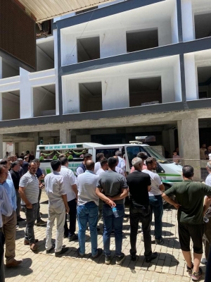 İnşaatın 4'üncü katından düşen Ahmet, hayatını kaybetti(Galeri)