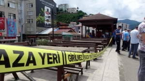 Kameriyede silahlı kavga: 2 ölü, 1 yaralı(Galeri)