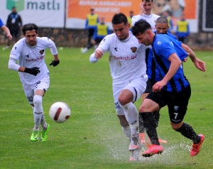 Karacabey Belediyespor - Yeni Mersin İdmanyurdu: 1-0 (Galeri)