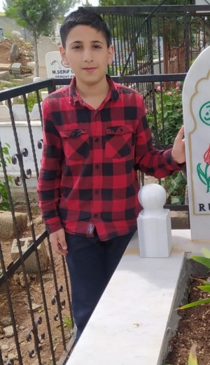 Kaymakamın ölümüne neden olduğu Muhammed, bayram ziyaretine gelmiş(Galeri)