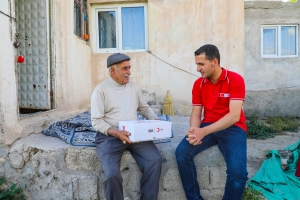 Kızılay kurban emanetlerinin kesimlerini tamamladı(Galeri)