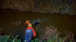 Sakarya'da, Çark Deresi'nde erkek cesedi bulundu(Galeri)