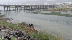 Şırnak’ta kayıp Mehmet için Dicle Nehri’nde arama çalışması(Galeri)