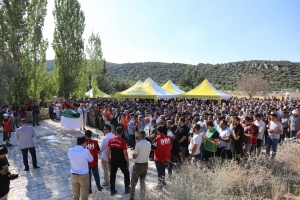 Togo'daki kazada ölen İHH gönüllüsü Çerezoğlu, toprağa verildi(Galeri)