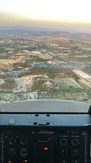 Urla'da ağaçlık alanda çıkan yangın kontrol altına alındı(Galeri)