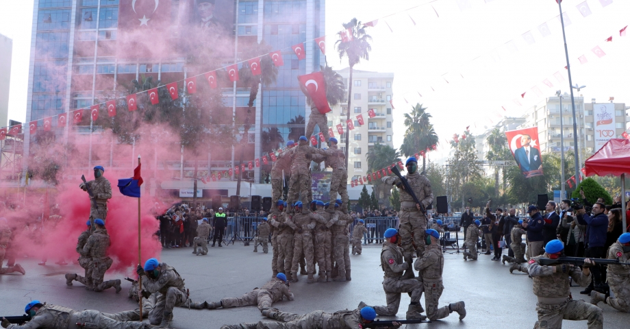 Adana'da kurtuluş coşkusu