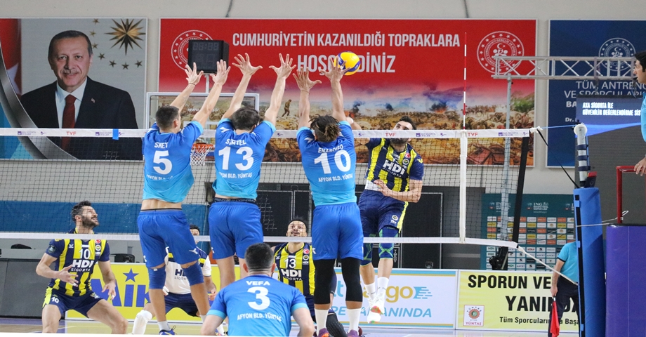 Afyon Belediye Yüntaş - Fenerbahçe HDI Sigorta: 1-3