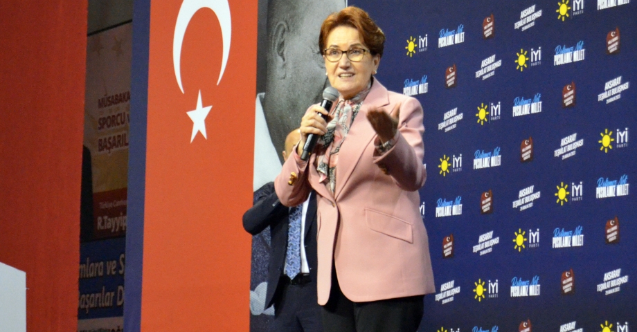 Akşener: Partimize uzanan eller var, o elleri parça parça edeceğim