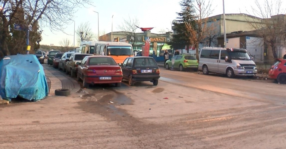 Ankara'da husumetliler arasındaki silahlı kavga kamerada; 1 yaralı