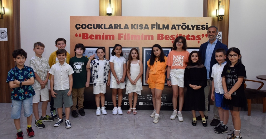  Beşiktaş’ta çocuklara özel kısa film atölyesi düzenlendi