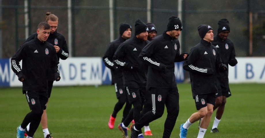 Beşiktaş'ta Erzurumspor maçının hazırlıkları başladı