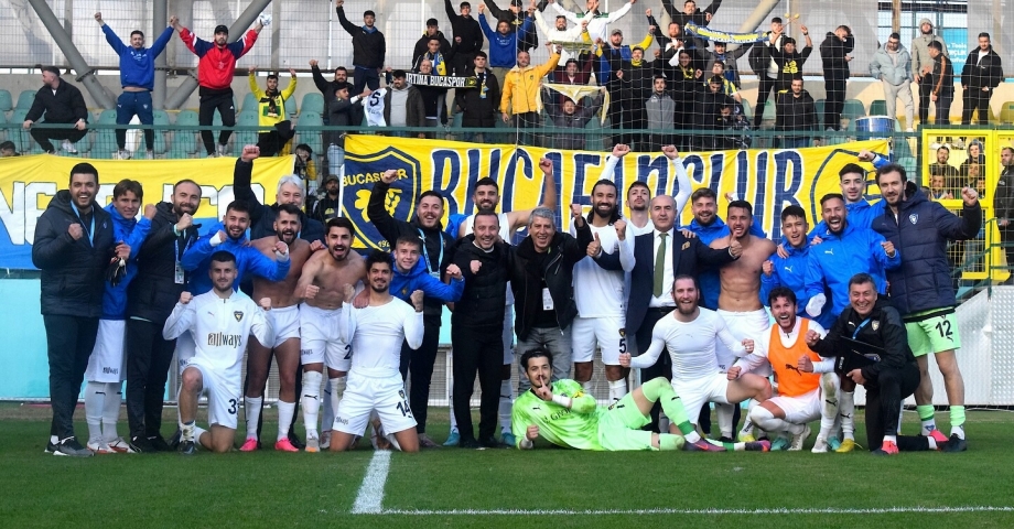 Bucaspor 1928'den lidere karşı kritik galibiyet