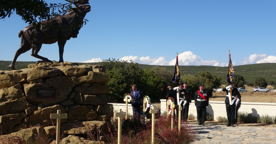 Çanakkale'de, Kanadalı askerler anısına dikilen Caribou Anıtı'nın açılışı yapıldı/ Ek fotoğraflar
