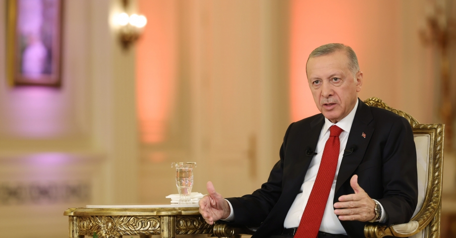 Cumhurbaşkanı Erdoğan, CNN TÜRK- Kanal D ortak yayınına katıldı / Fotoğraflar