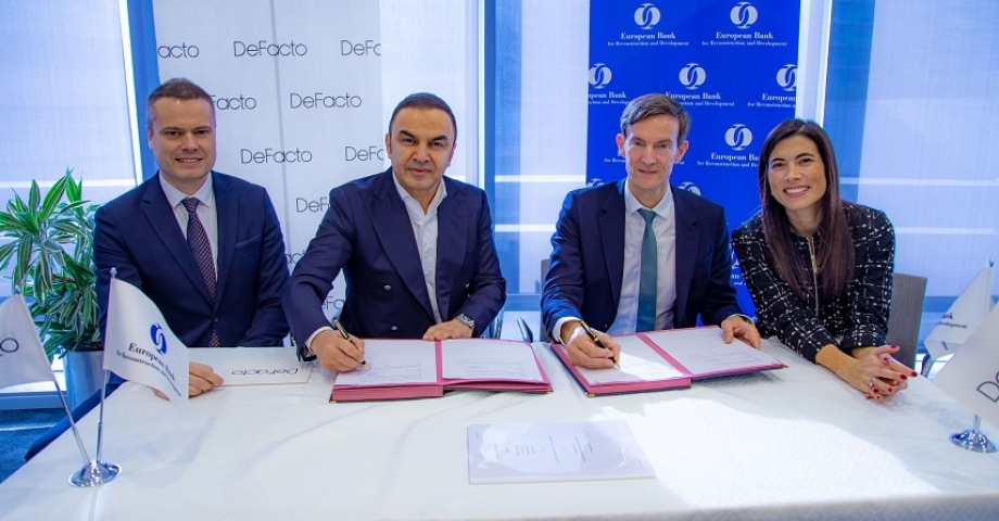 DeFacto, Avrupa İmar ve Kalkınma Bankası’yla güçlerini birleştirdi