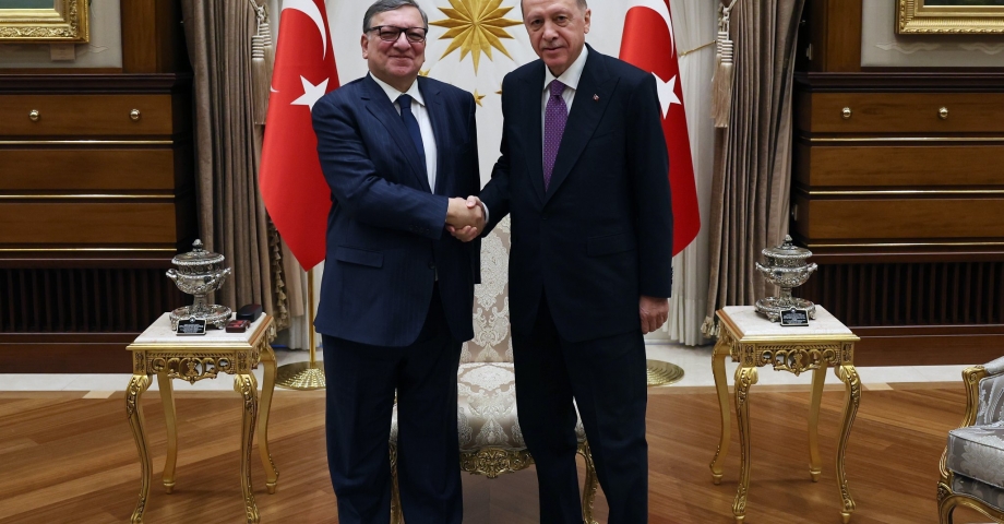 Erdoğan, eski AB Komisyonu Başkanı Barroso'yu kabul etti