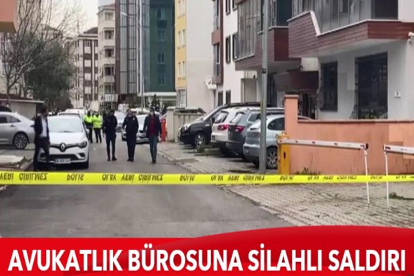 İstanbul kartal’da avukatlık bürosuna silahlı saldırı