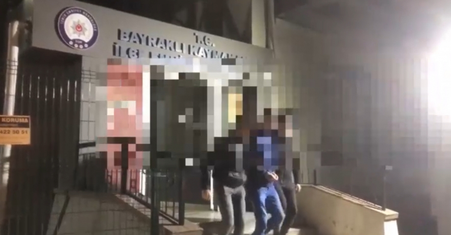 İzmir'de, silahla yaralama ve iş yeri kurşunlama olaylarına karışan 5 şüpheli yakalandı