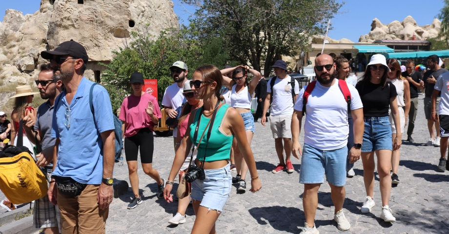 Kapadokya'ya eylülde 571 bin 960 ziyaretçi