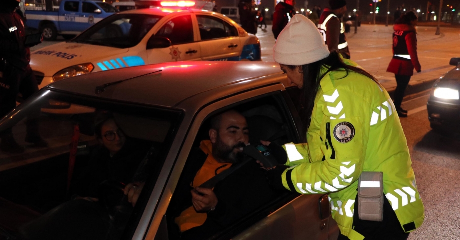 Kayseri'de 'yılbaşı' denetimi gerçekleştirildi