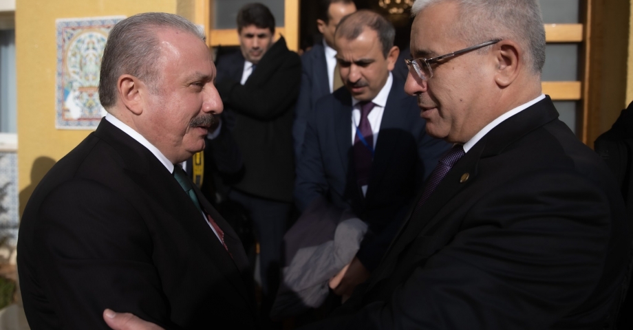 Şentop, Cezayir Ulusal Halk Meclisi Başkanı Boughali ile görüştü