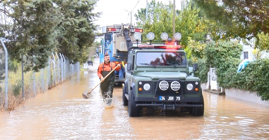  Silivri'de sel sonrası son durum // ek fotoğraflar