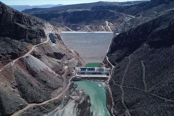 Silvan Barajının gövde dolgusu tamamlandı
