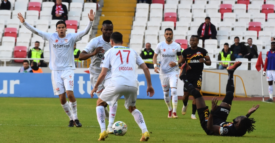 Sivasspor - Kayserispor: 1-1