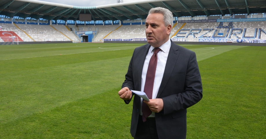 Spor İl Müdüründen, Erzurum stadının zeminiyle ilgili eleştirilere yanıt