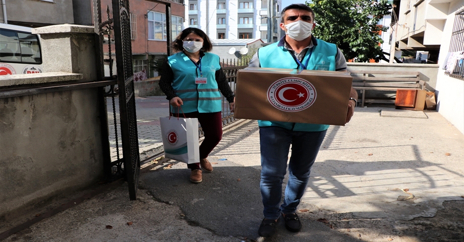 Sultanbeyli Kaymakamlığı'ndan pandemi sürecinde 58 milyon liralık sosyal yardım 