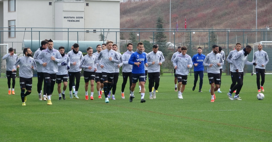Trabzonspor’da 5 eksikli idman