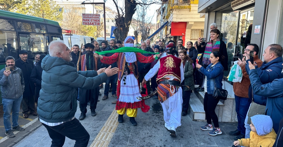 Tunceli’de yeni yıl, ‘Gağan’ geleneğiyle kutlandı