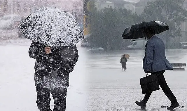 Kuvvetli Kar ve Sağanak Yağışlar Bekleniyor